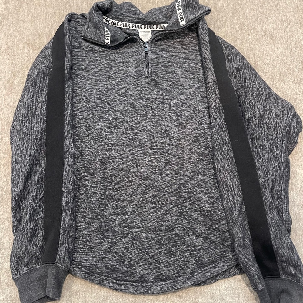 Victoria Secrets PINK - Quarter Zip. Size Large
